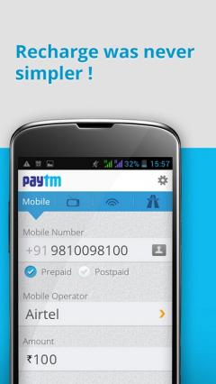 Paytm:Recharge Mobile And DTH