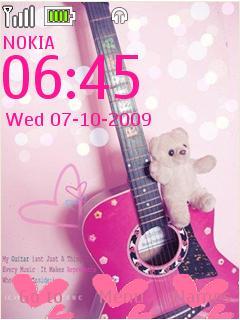 Pink Guitar