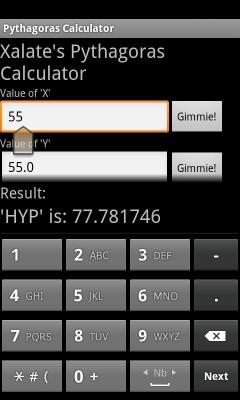 T-ouch Screen Calculator