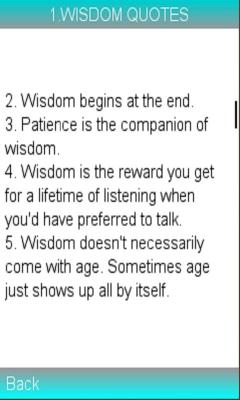 WISDOM QUOTES LEARN MORE