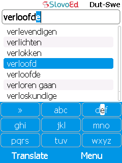 SlovoEd Compact Dutch-Swedish & Swedish-Dutch Dictionary