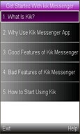 Get Started With Kik Messenger