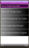 opera Mini Updates