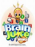 Gehirn Saft Orange