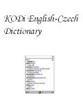 KODi English-Czech Dictionary