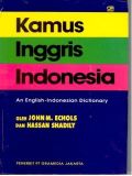 Kamus Bahasa Inggeris-Indonesia