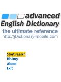 JDictionary Advanced English