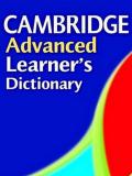 كامبريدج المتقدم المتعلم Dictiona