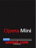 Tela de toque final do Opera Mini 5
