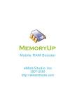 MemoryUp J2ME 3.80