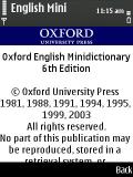 Oxford Anglais Mini Dictionnaire
