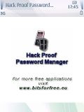 H@ Ck Proof Password Manager