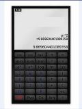Touchscreen Scientific Calculator