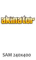 Akinator REAL पूर्ण स्क्रीन 240x400 टच