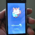 UC Browser 7.6 (Plein écran)