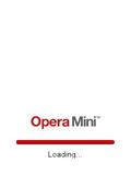 Opera Mini 6フルスクリーン240x400