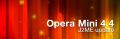 Opera Mini 4.4 Vollbild (D / E)