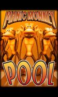 Scimmia di Manic Pool 3d