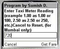 Taxi-Fahrpreise
