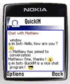 QuickIM MSN Mobile Messenger phiên bản V1.20 S60