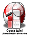 Opera Mini Mod 1.22 อินเทอร์เน็ต