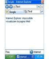 Windows XP Mobile Edition Étranger